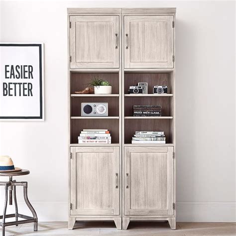 Pottery Barn teen storage cabinets